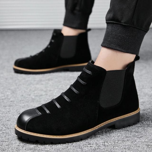 Men's Ankle Slip-on Casual Boots