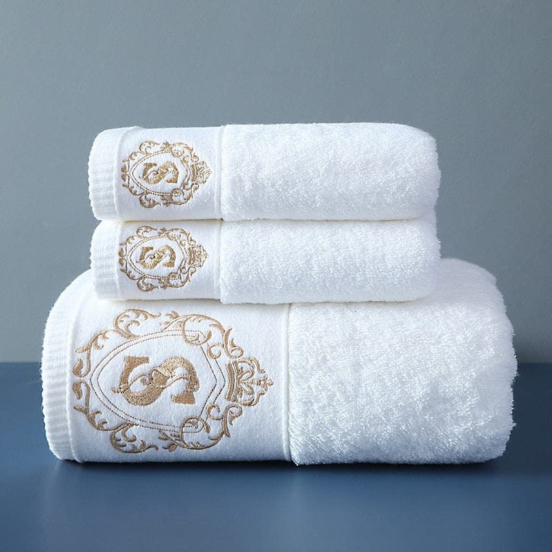 High-grade 100% Cotton Five Star Hotel Towel Set - east2cart.uk