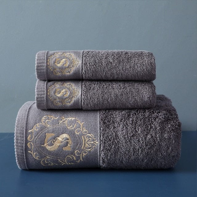 High-grade 100% Cotton Five Star Hotel Towel Set - east2cart.uk