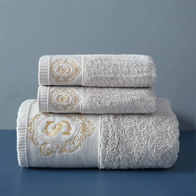 High-grade 100% Cotton Five Star Hotel Towel Set - east2cart.uk