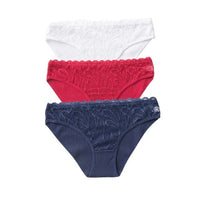 3PCS Ladies Cotton Lace Lingerie - east2cart.uk