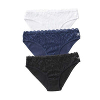 3PCS Ladies Cotton Lace Lingerie - east2cart.uk