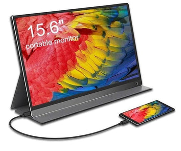 15.6" Portable Monitor Touchscreen built in Battery - east2cart.uk
