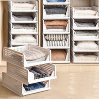 Clothing Organizer Shelf Rack Box
