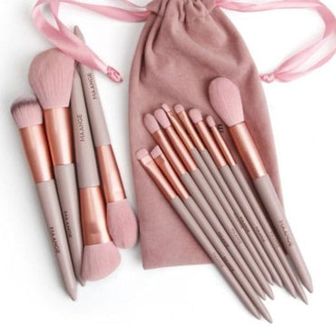 MAANGE Pro 4/13Pcs Makeup Brushes Set  Face Eye Shadow Foundation Powder Eyeliner Eyelash Lip Make Up Brush Beauty Tool with Bag - east2cart.uk