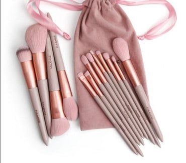 MAANGE Pro 4/13Pcs Makeup Brushes Set  Face Eye Shadow Foundation Powder Eyeliner Eyelash Lip Make Up Brush Beauty Tool with Bag - east2cart.uk