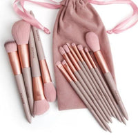 MAANGE Pro 4/13Pcs Makeup Brushes Set  Face Eye Shadow Foundation Powder Eyeliner Eyelash Lip Make Up Brush Beauty Tool with Bag - east2cart.uk