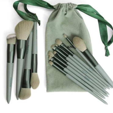 MAANGE Pro 4/13Pcs Makeup Brushes Set  Face Eye Shadow Foundation Powder Eyeliner Eyelash Lip Make Up Brush Beauty Tool with Bag - east2cart.uk