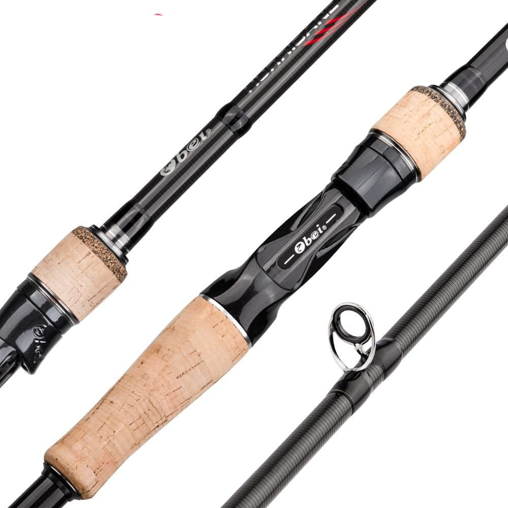 Obei HURRICANE 1.8/2.1/2.4/2.7/3.0m Casting Spinning Fishing Rod Fuji Or TS Guide Baitcasting Travel pesca M/ML/MH/H Lure Rod - east2cart.uk