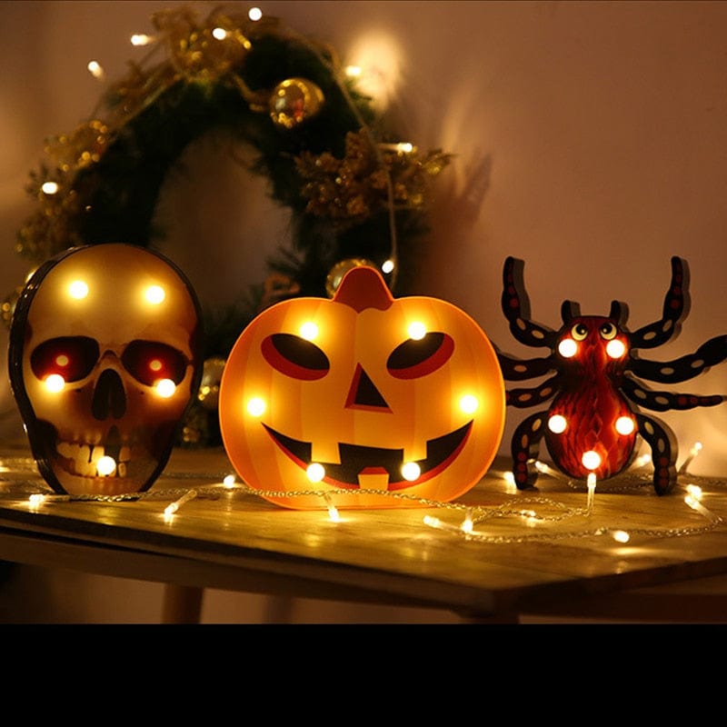 Halloween Assortments LED Pumpkin Lights Party Decoration