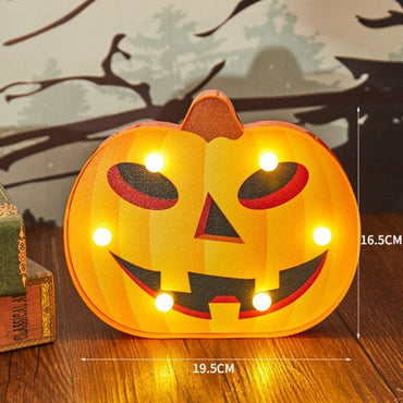 Halloween Assortments LED Pumpkin Lights Party Decoration