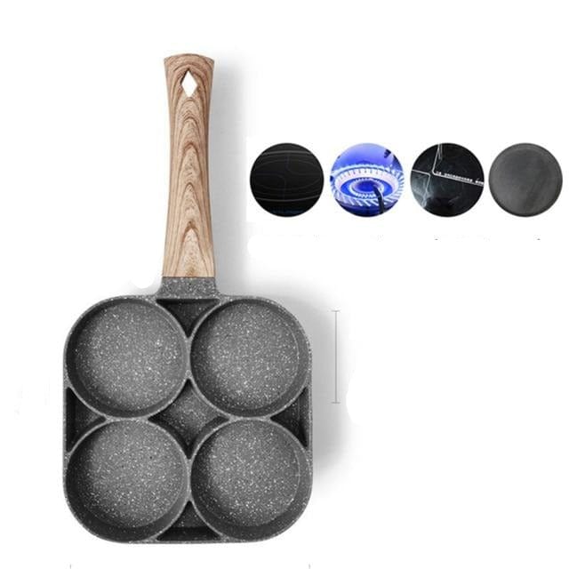 Four-hole Thickened Non-stick Pancake Cookware - east2cart.uk