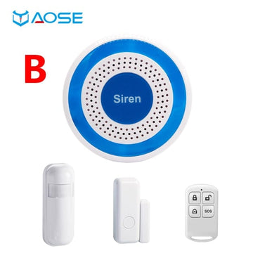 PIR Sensor Home Security Alarm System