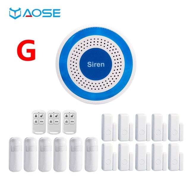 PIR Sensor Home Security Alarm System