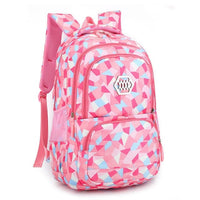 Girls Stars Print Cute Backpack - east2cart.uk