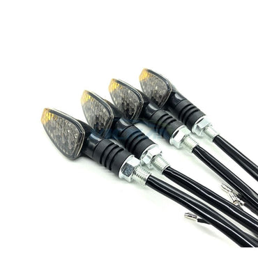 4Pcs Motorcycle Turn Signal Lights