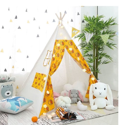 Children's Tipi Style Play Tent - east2cart.uk