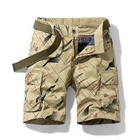 Summer New Cargo Shorts Pure Cotton Men Casual Camouflage Outdoor Military Shorts Loose Work Army Tactical Shorts Men - east2cart.uk