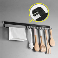 Wall Mounted Aluminium Kitchen Rack