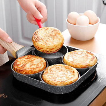 Four-hole Thickened Non-stick Pancake Cookware - east2cart.uk