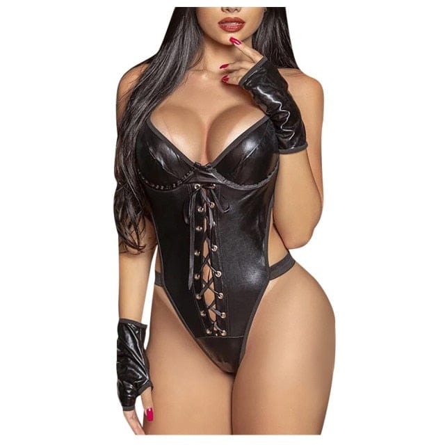 Ladies Cross Bandage Lace Lingerie