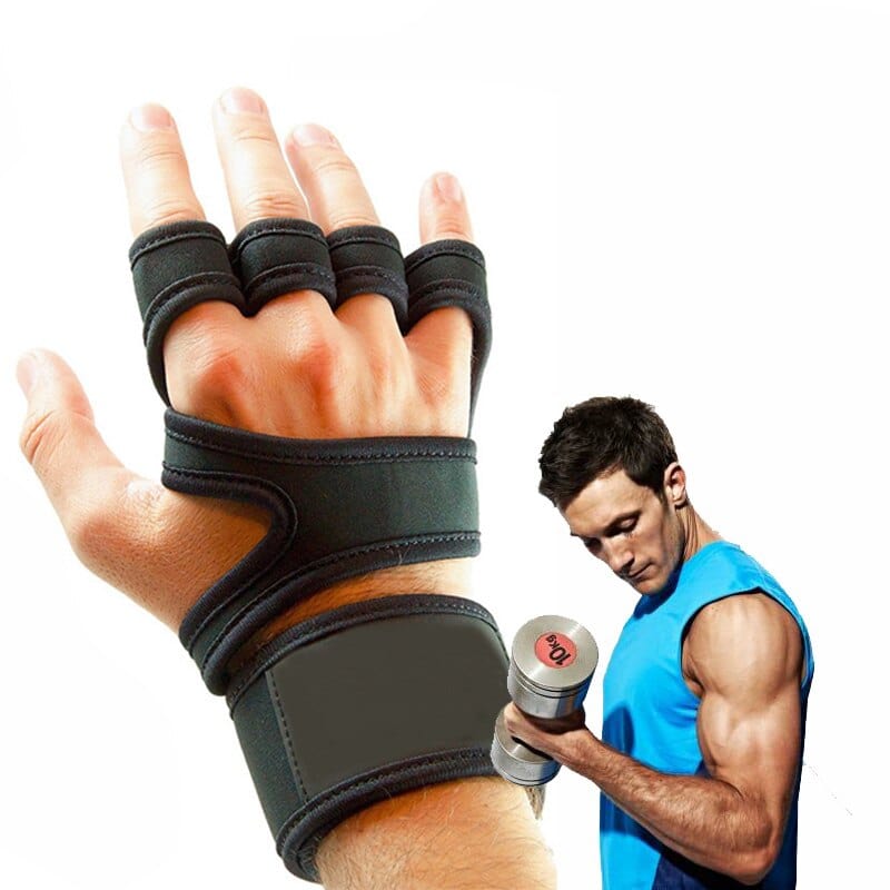 Full Palm Protection Gym Workout Gloves - east2cart.uk