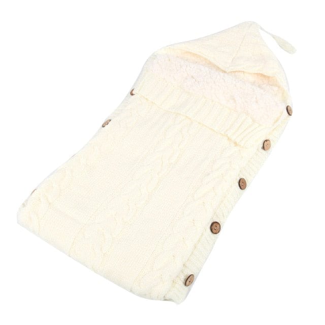 Warm Thick Knitted Baby Sleeping Bag 0-12 months