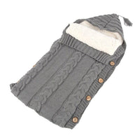 Warm Thick Knitted Baby Sleeping Bag 0-12 months