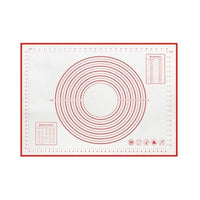 Large Silicone Kneading Pad Non-Stick Surface Rolling Dough Mat with Scale Kitchen Cooking Pastry Sheet Bakeware Baking Tools - east2cart.uk