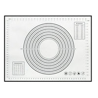 Large Silicone Kneading Pad Non-Stick Surface Rolling Dough Mat with Scale Kitchen Cooking Pastry Sheet Bakeware Baking Tools - east2cart.uk