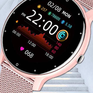 LIGE 2021 New Smart Watch Women Full Touch Screen Sport Fitness Watch IP67 Waterproof Bluetooth For Android ios smartwatch Men - east2cart.uk