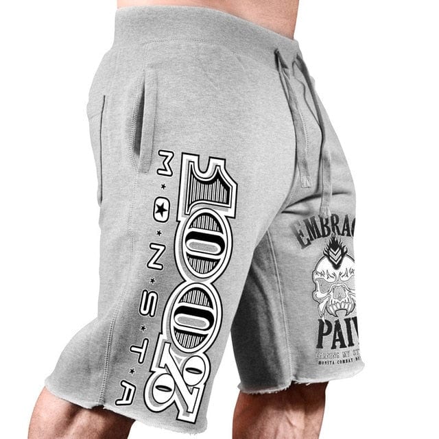 Loose Cotton Workout Sweat Shorts