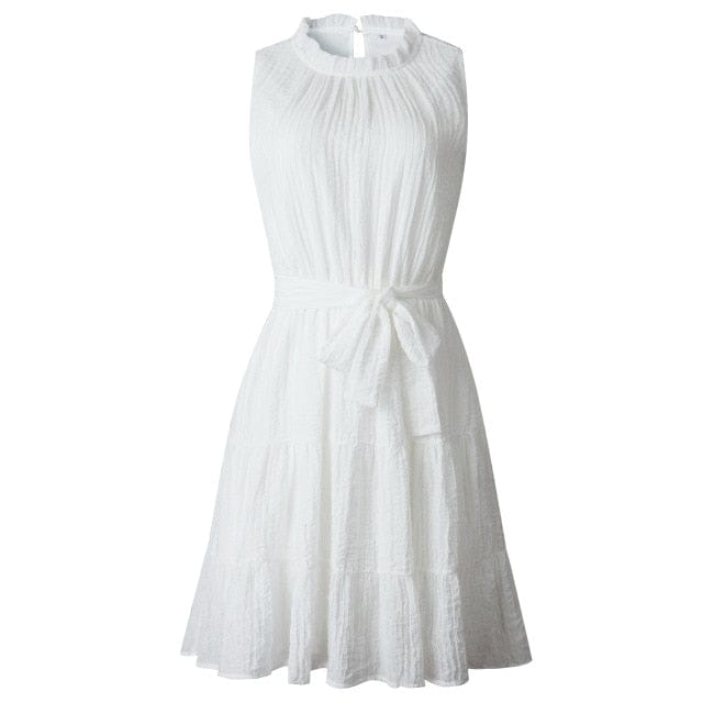 Summer Sweet Pleated Beach Dress - east2cart.uk