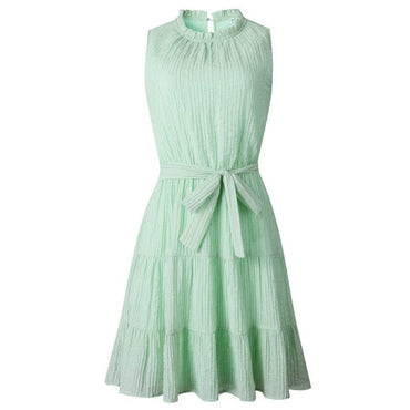 Summer Sweet Pleated Beach Dress - east2cart.uk