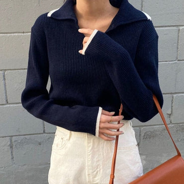 Chic Femme Knitted Sweater