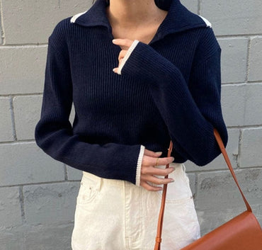 Chic Femme Knitted Sweater