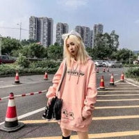 Gothic Oversize Winter Hoodie