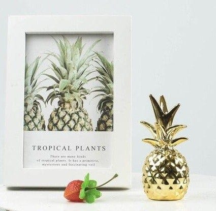 Ceramic Pineapple Container - east2cart.uk