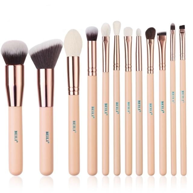 High Quality Pink Makeup Brushes - east2cart.uk