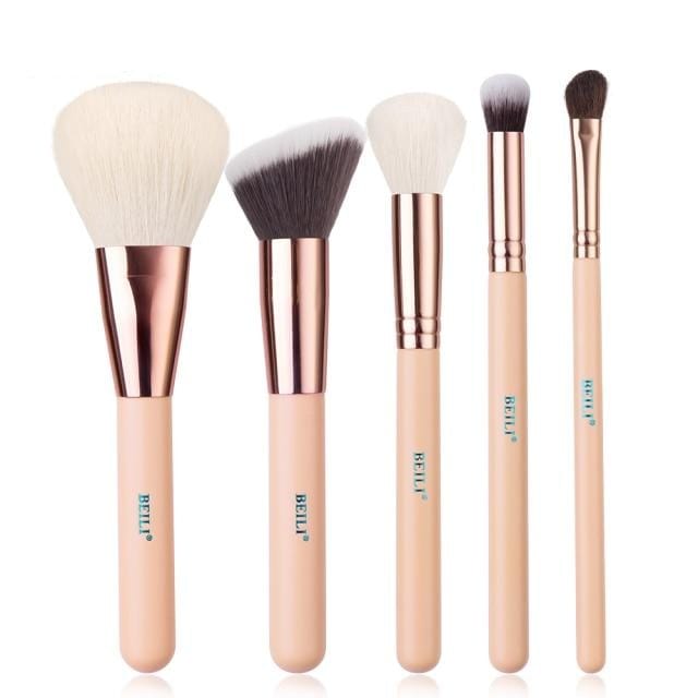 High Quality Pink Makeup Brushes - east2cart.uk