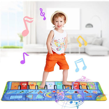 8 Types Musical Instruments Play Mat For Children - east2cart.uk