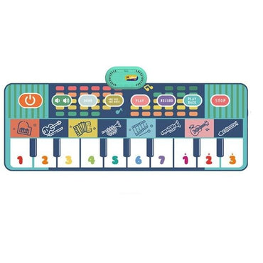 8 Types Musical Instruments Play Mat For Children - east2cart.uk
