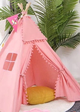 1.3/1.6m Portable Children's Teepee Playpen - east2cart.uk