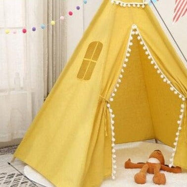 1.3/1.6m Portable Children's Teepee Playpen - east2cart.uk