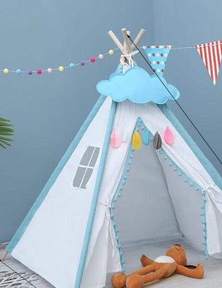 1.3/1.6m Portable Children's Teepee Playpen - east2cart.uk