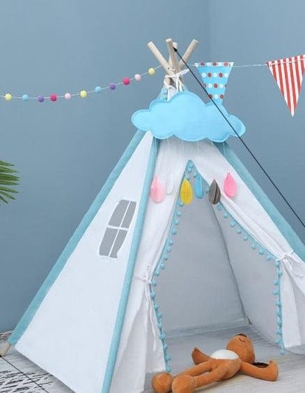 1.3/1.6m Portable Children's Teepee Playpen - east2cart.uk