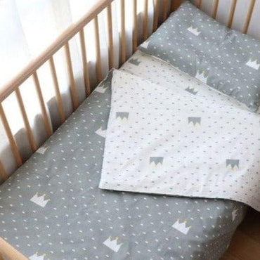 Nordic Striped Star Crib Bedding Set For Newborn - east2cart.uk