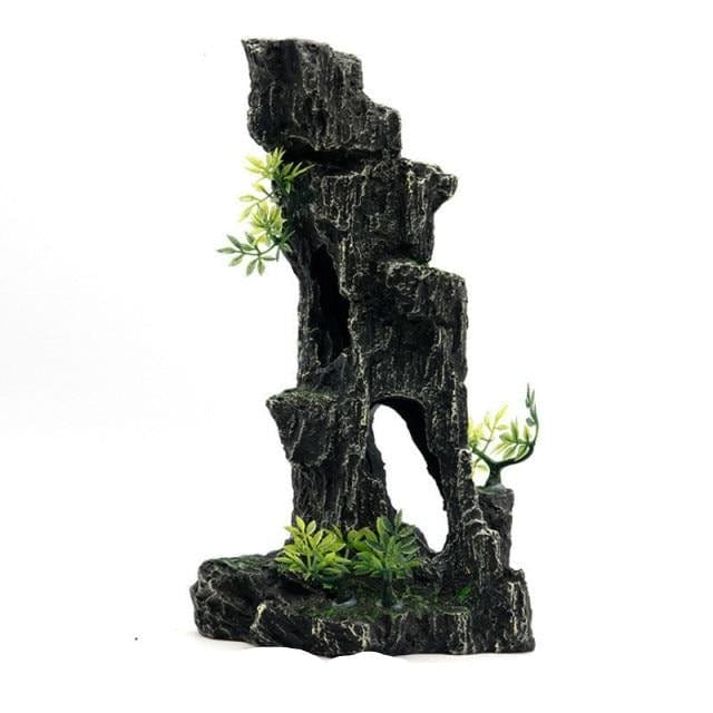 Aquarium Landscape Rockery Stone Decor - east2cart.uk