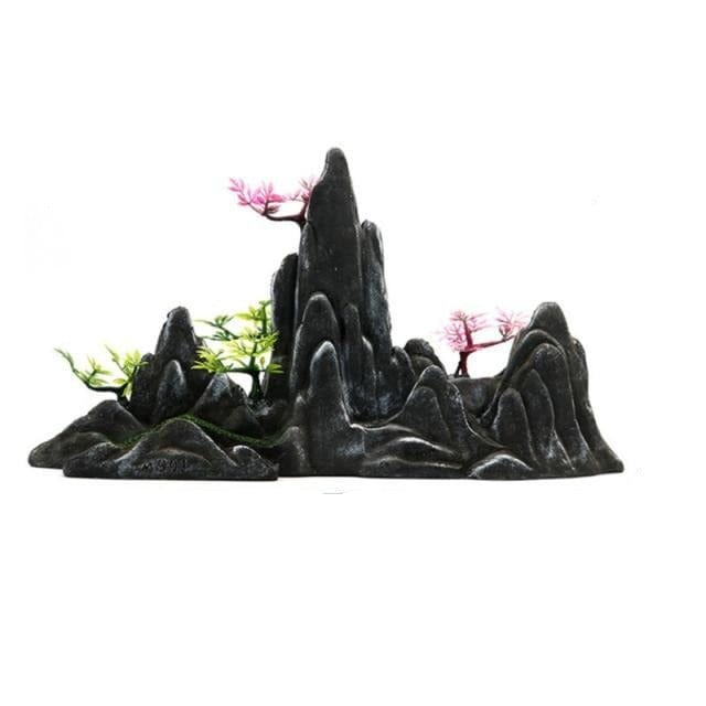 Aquarium Landscape Rockery Stone Decor - east2cart.uk