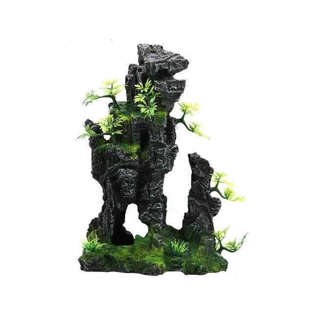 Aquarium Landscape Rockery Stone Decor - east2cart.uk